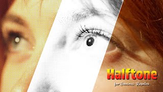 DaVinci Resolve | Halftone Effect DCTL | Super Simple, Fast & Professional | DCTL