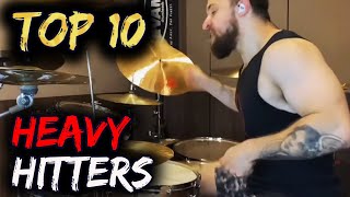 Top 10 HARDEST Hitting Drummers