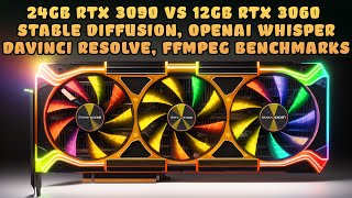 RTX 3090 Ti vs RTX 3060 Ultimate Showdown for Stable Diffusion, ML, AI & Video Rendering Performance screenshot 5