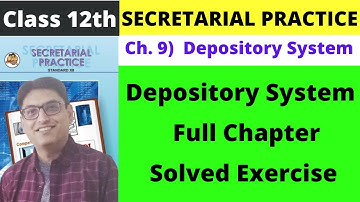 Depository System Full Chapter Exercise Answers