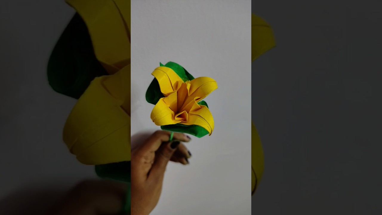 origami Lilly part 2💮