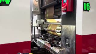 BOPP film for shopping bag| Oyang Honor3.0 Rotogravure Printing Machine running in customer factory 