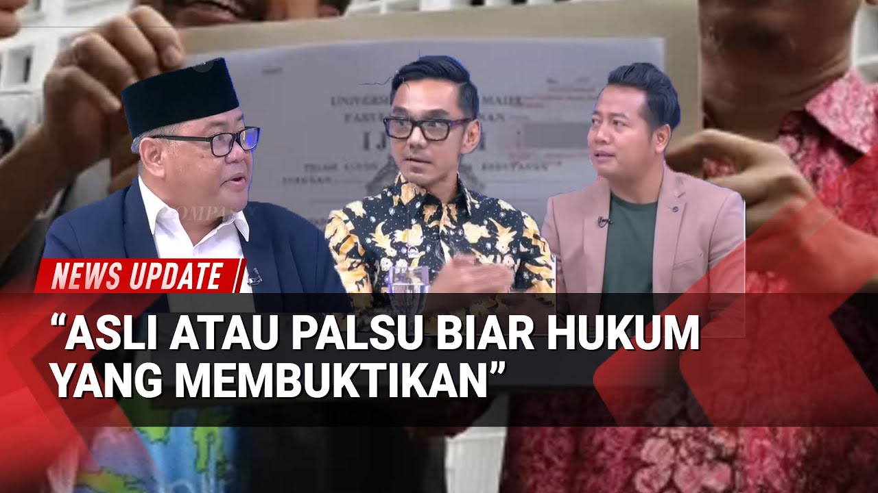Adi Prayitno: Penyelesaian Kasus Ijazah Jokowi dan Gibran Bisa Melalui Jalur Hukum