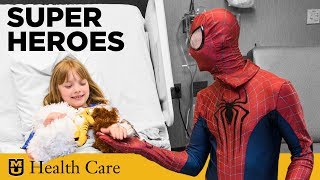 Superhero Window Washers (MU Health Care)