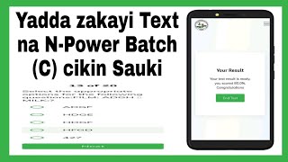 Yadda zakayi Test na N-Power Batch (C) cikin Sauki #hikimatv