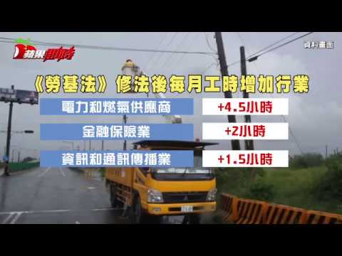 【搶救競爭力─勞工篇】數字說真相　8行業加班時數雖減、收入也變少 | 台灣蘋果日報