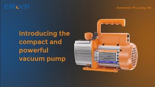 Meet the new Elitech NVP series vacuum pump!