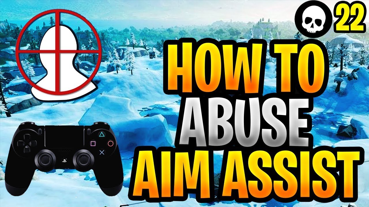 How To Aim Assist + Improve Your Aim PS4/Xbox Fortnite! (Fortnite Controller Guide) - YouTube