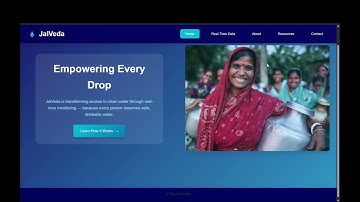 JalVeda: An IoT-Based Smart Water Quality  Monitoring System