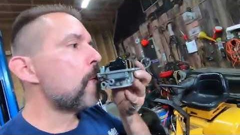 Cub Cadet 1864 lawn tractor - Diagnosing poor running: fuel system troubleshooting & repair