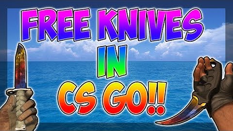 How To Get A "Free Knife" In CS GO FREE! (FAST & EASY)
