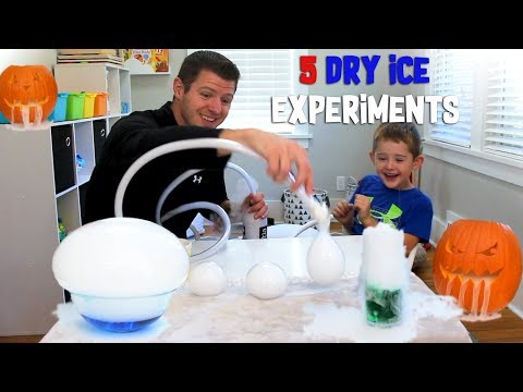 5 Dry Ice Experiments - Dry Ice Science Fair Experiments - Science Fair Project Ideas