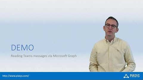 Episode #129 - Reading Teams messages via Microsoft Graph