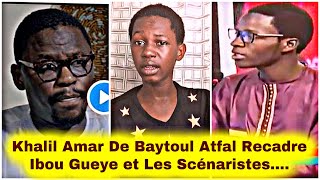 Khalil Amar De Baytoul Atfal Recadre Ibou Guéye D’even Prod - Invité Du Jour Avec MHD