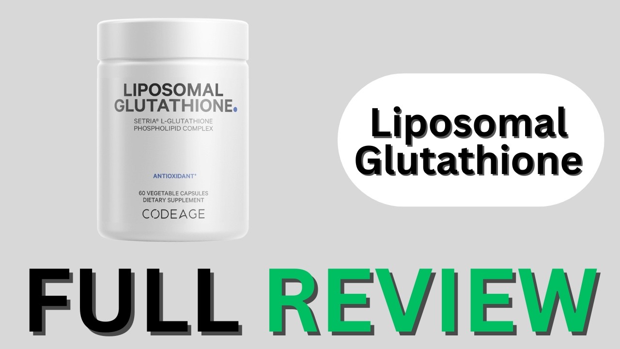setria l glutathione reviews Codeage Liposomal Glutathione Review