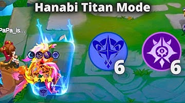 Hanabi Titan Mode 1st Time Astro Power Doomsworn Combo | MLBB MAGIC CHESS BEST SYNERGY COMBO TERKUAT