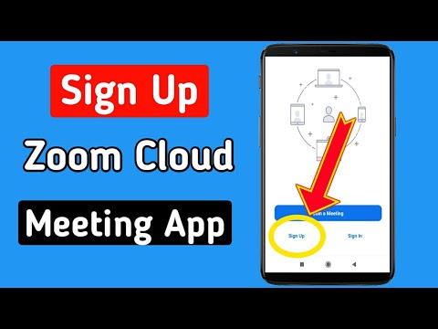 How to Sign up Zoom App Android & ios 2020 || Sign in Zoom Cloud Meeting App