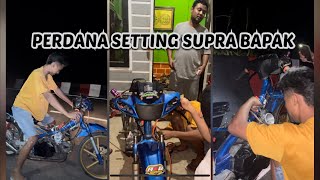 SETTING SUPRA X 125 200cc