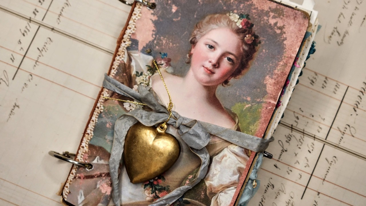 DT Project for The Paper Cameo Dear Valentina Kit