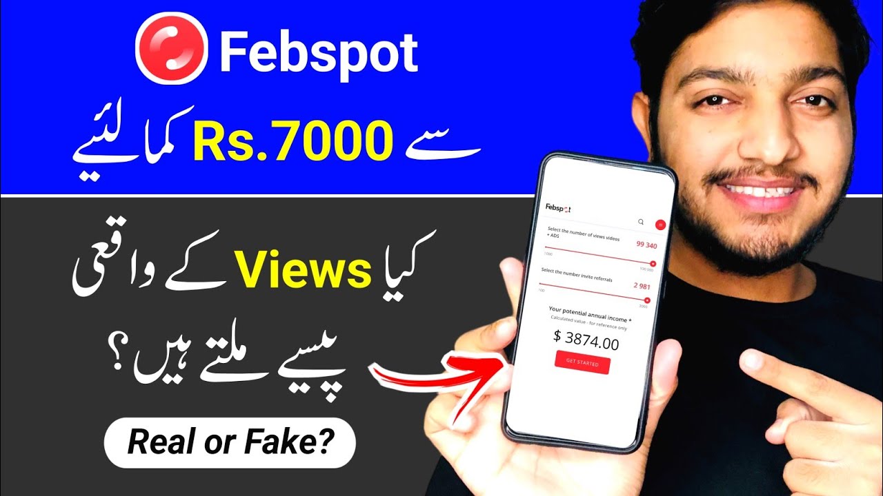 Febspot Payment Proof | Online Earning in Pakistan Without Investment ...