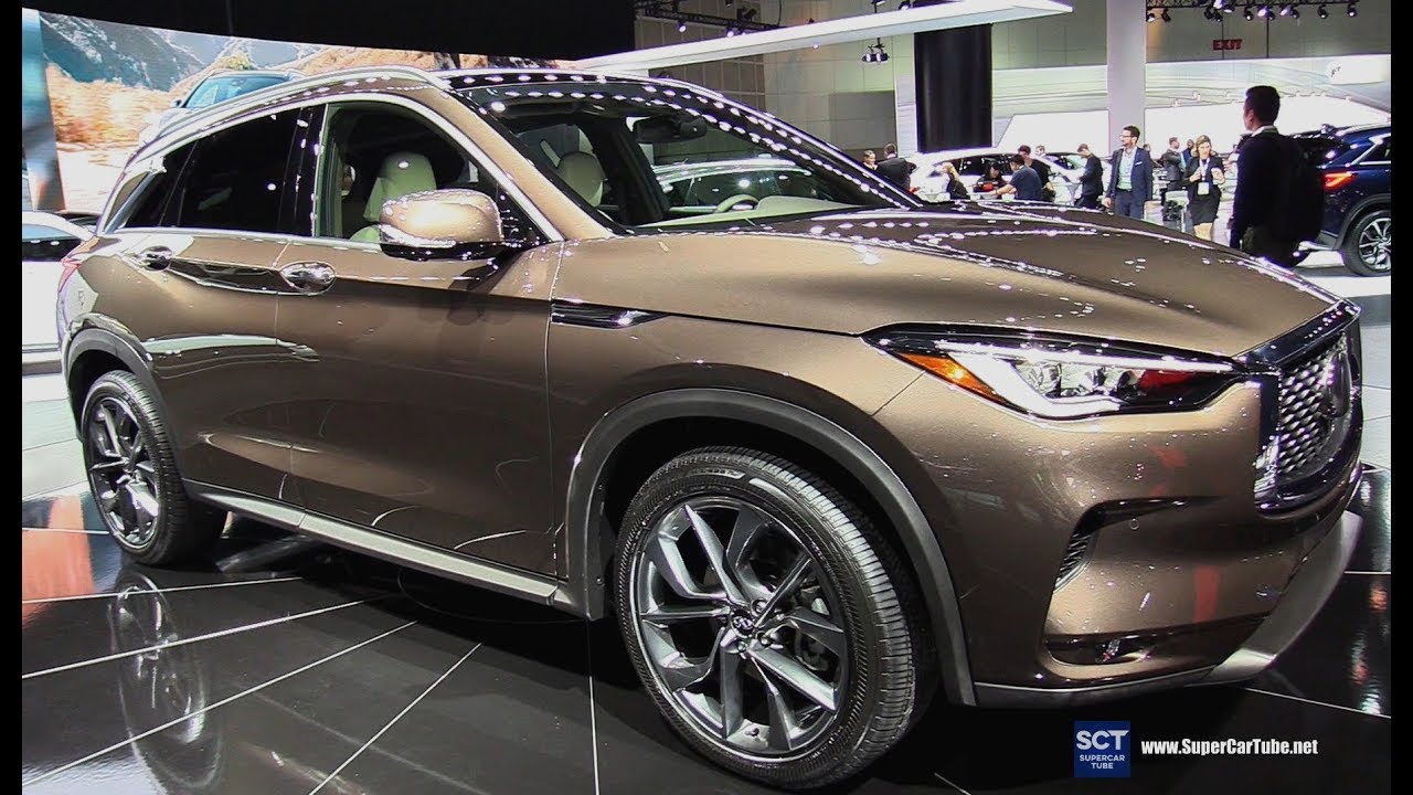 2019 Infiniti Qx50 Exterior And Interior Walkaround Debut At 2017 La Auto Show