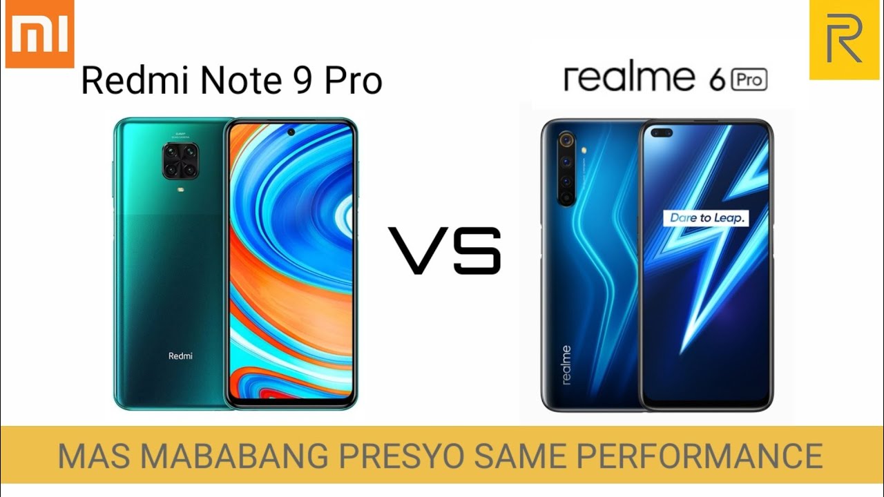 Redmi Note 9 Pro Vs Realme