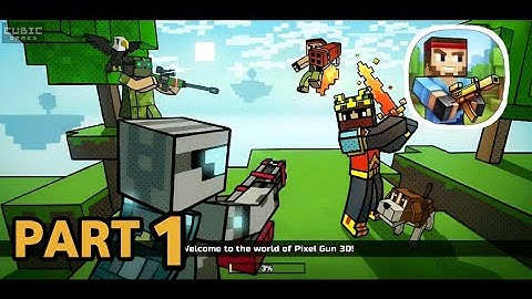 Pixel Gun 3D |Gameplay Walkthrough Part 1| TickerX 