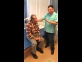 Vertigo exercise for the left ear with Dr. Wong. (Aud.Tewfiq Siliman Herini - ERBIL-KURDISTAN) tewfiqsiliman@YAHOO.COM