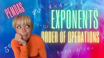 Exponents and Order of Operations (PEMDAS) | 6th Grade Math