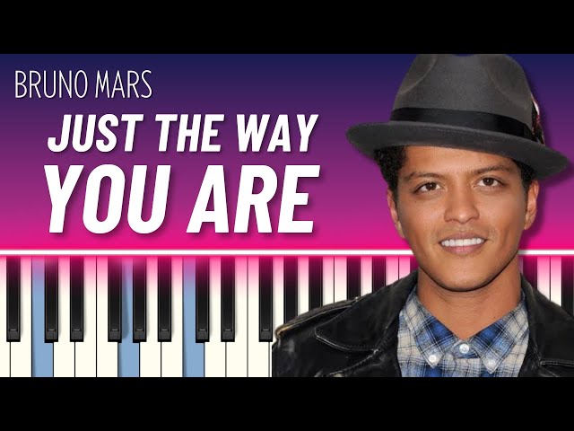 Just The Way You Are (Piano Tutorial) - Bruno Mars class=