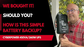 CyberPower EC450G UPS - How Is This Simple Battery Backup?