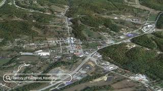The history of Campton, Kentucky