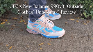 My First New Balance! JFG x New Balance 990v3 