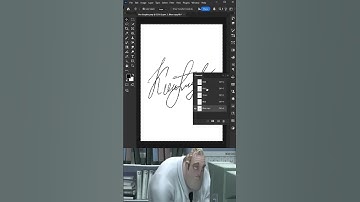 Quick & Easy Digital Signature in photoshop | Noob vs Pro Editor | Tutorial