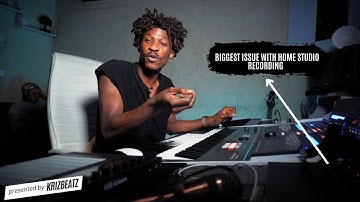 The #1 Problem with Home Studio Recording — Solved / Krizbeatz Tutorials