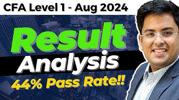CFA Level 1 - Aug (2024): RESULT ANALYSIS | MPS | 90 Percentile | Passing % | Gourav Kabra