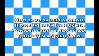 Video thumbnail of "Eglė Jurgaitytė - Angelas (Karaoke)"