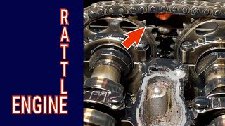 Timing Chain Noise  diagnose & replacement   Mercedes