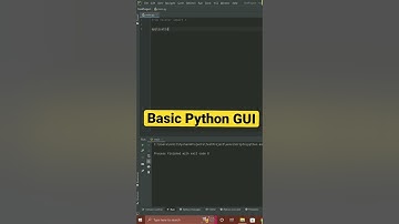 Basic Python GUI