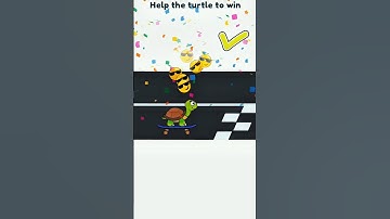 कछुए को जीतने में मदद करें 🐢💡 | DOP 2 लेवल 73 गेमप्ले #help #dop2 #level73 #win #shortsfeed #tren...