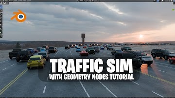 Makin a blender traffic simulator