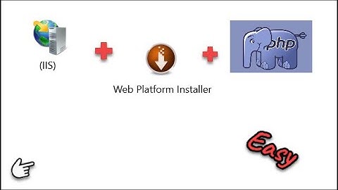 ติดตั้ง PHP ด้วย Microsoft web platform สำหรับ IIS (แบบ ง่ายๆ)