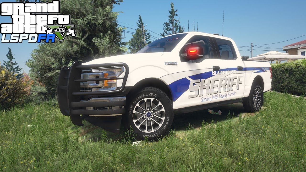 GTA 5 LSPDFR - Blaine County Sheriff - BCSO F-150 ( #LSPDFR ) NVE - YouTube