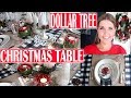 DOLLAR TREE CHRISTMAS TABLE DECORATIONS IDEAS 🎄HOW TO DECORATE YOUR CHRISTMAS TABLE DOLLAR TREE CHRISTMAS TABLE DECORATIONS IDEAS 🎄HOW TO DECORATE YOUR CHRISTMAS TABLE