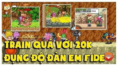 Ngọc Rồng Online - Hành Trình Chỉ Nạp 20K 1 Ngày Tập 4: Train Quái và Tiêu Diệt Đàn Em Fide