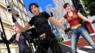 [MMD] aespa Drama - Ada Wong, Jill Valentine, Claire Redfield kpop dance Resident Evil