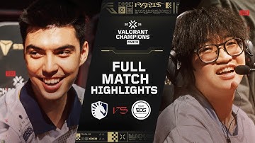 TL vs. EDG | MATCH HIGHLIGHTS | VALORANT Champions Paris 2025 - Group Stage