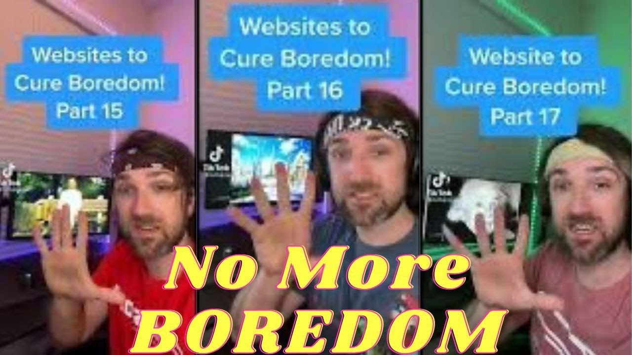 Websites to Cure Your Boredom from TikTok 