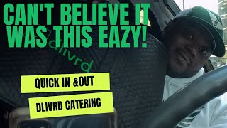 DoorDash Bag sized catering A Dlivrd Ride Along #doordash #fooddelivery