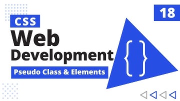 18. CSS Pseudo Class & Elements | CSS Bangla Tutorial / CSS3 Bangla Tutorial | Web Development
